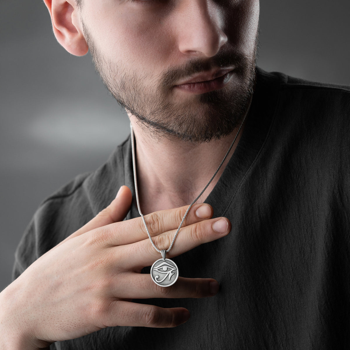 Eye of Horus Necklace For Men
