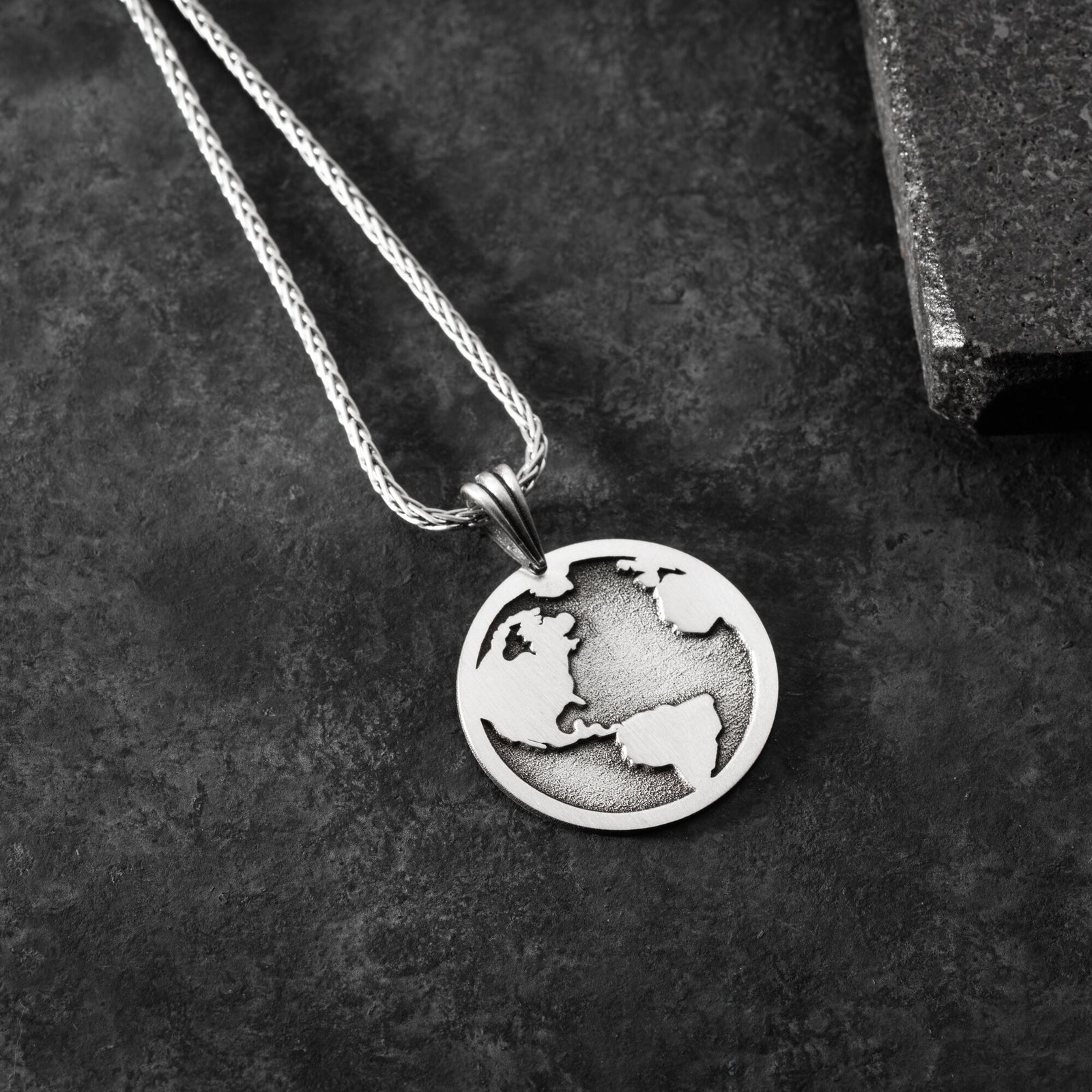 Globe Necklace For Men