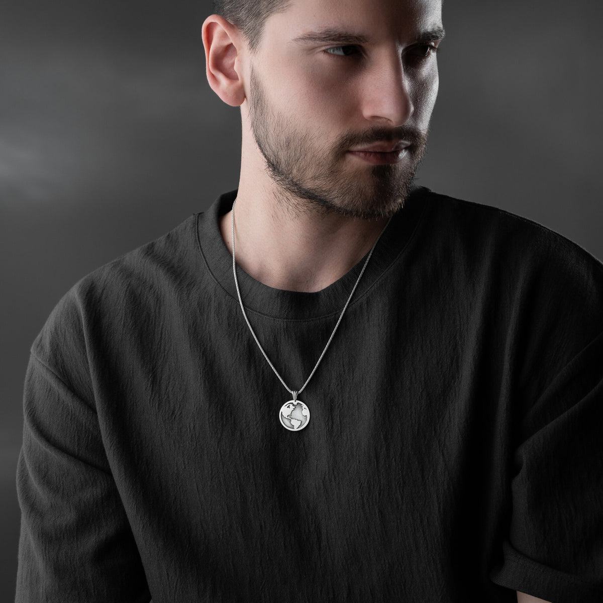Globe Necklace For Men