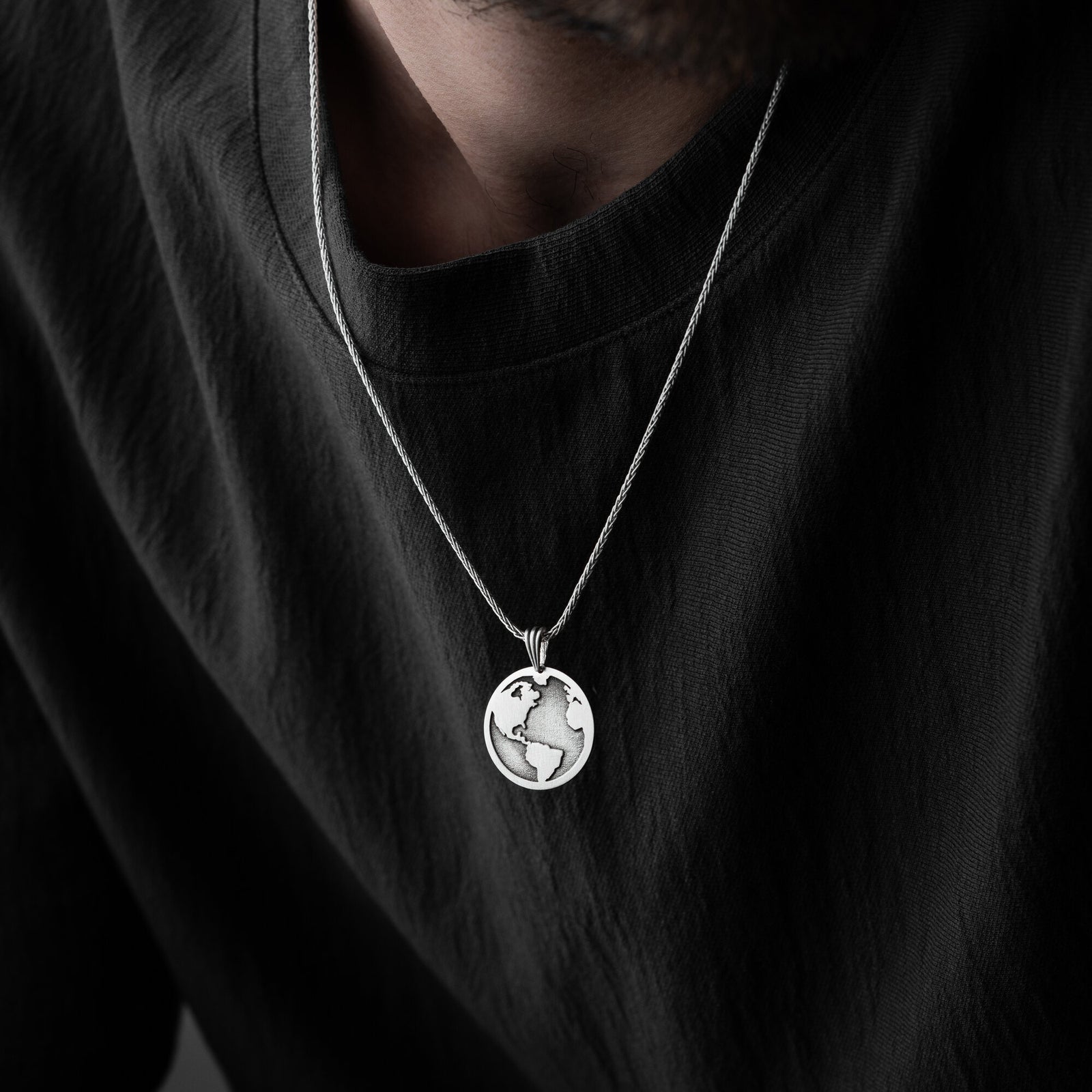 Globe Necklace For Men