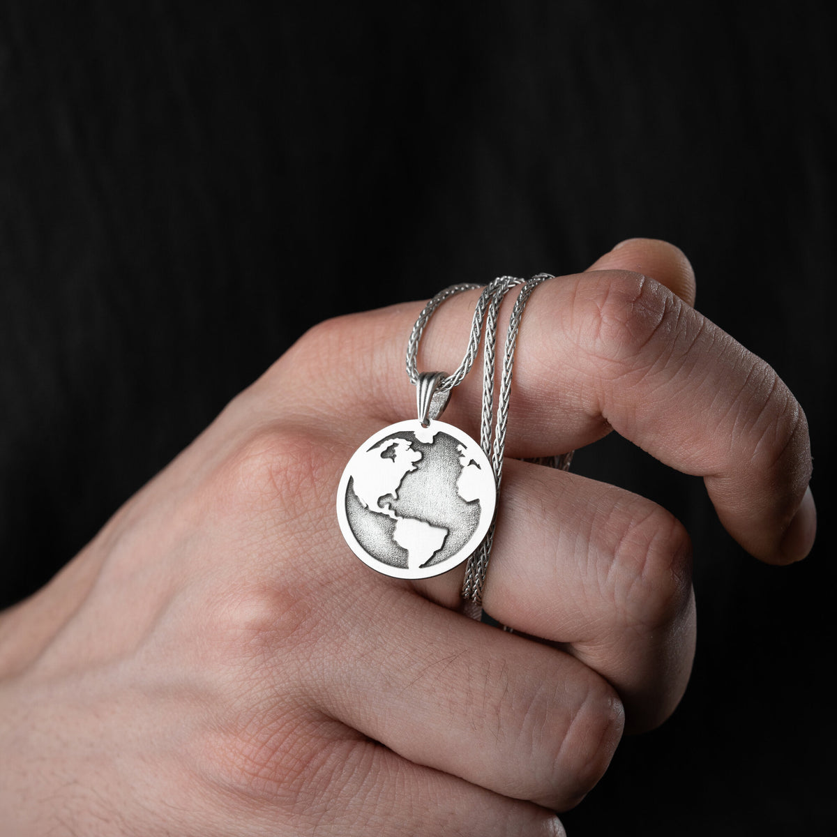 Globe Necklace For Men