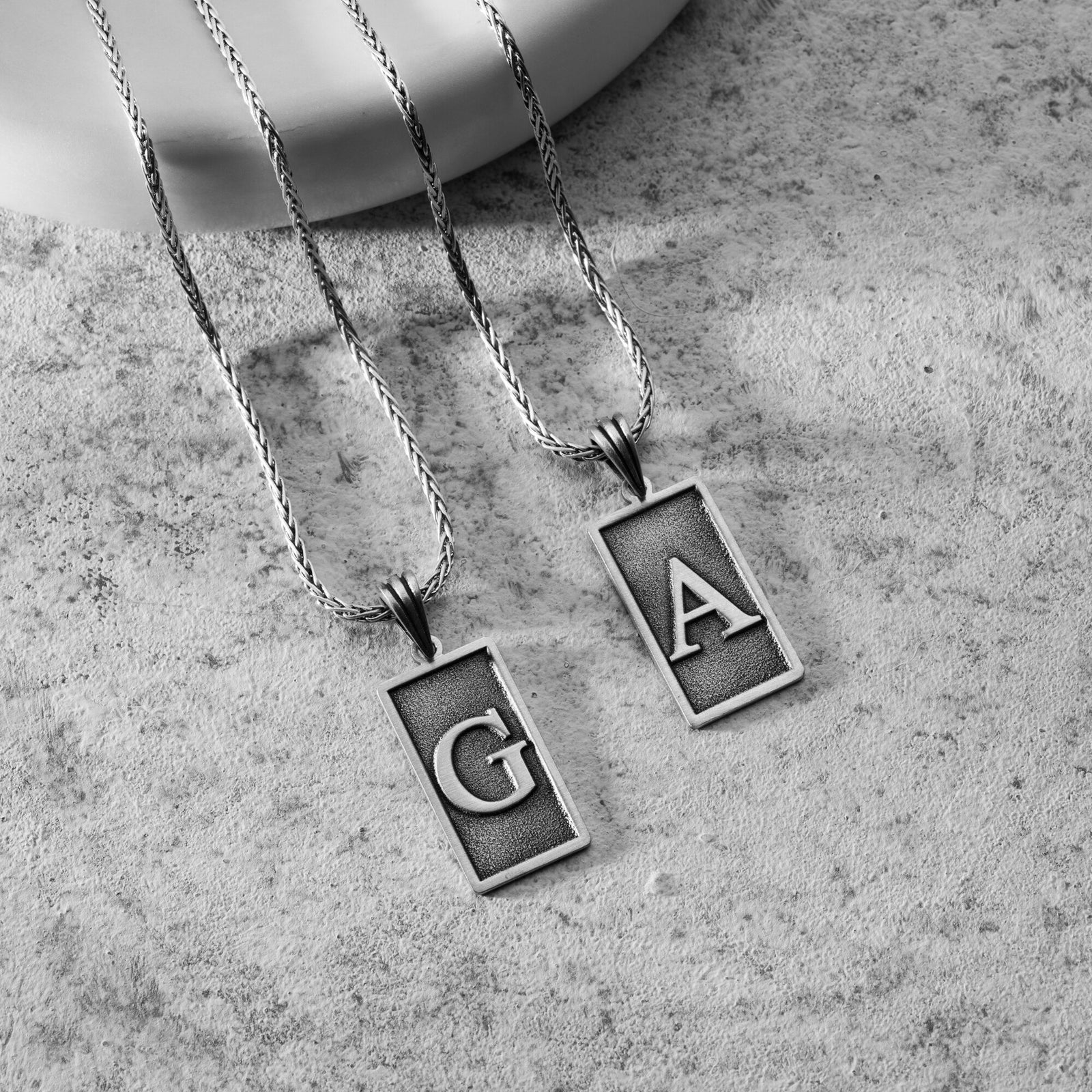 Men’s Personalised Initial Necklace