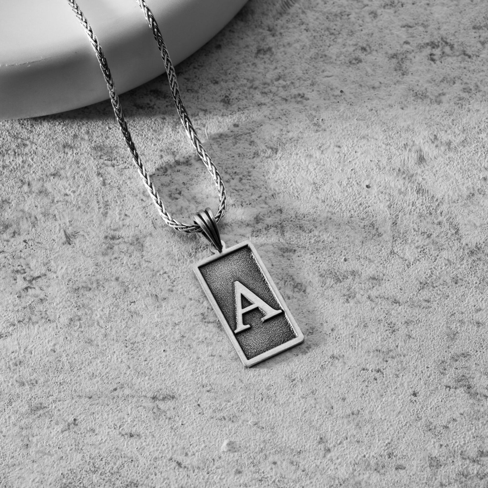 Men’s Personalised Initial Necklace