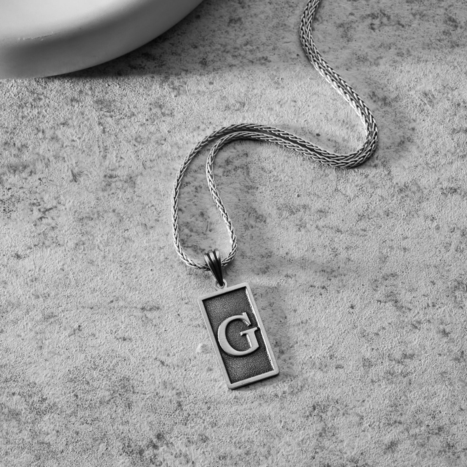 Men’s Personalised Initial Necklace