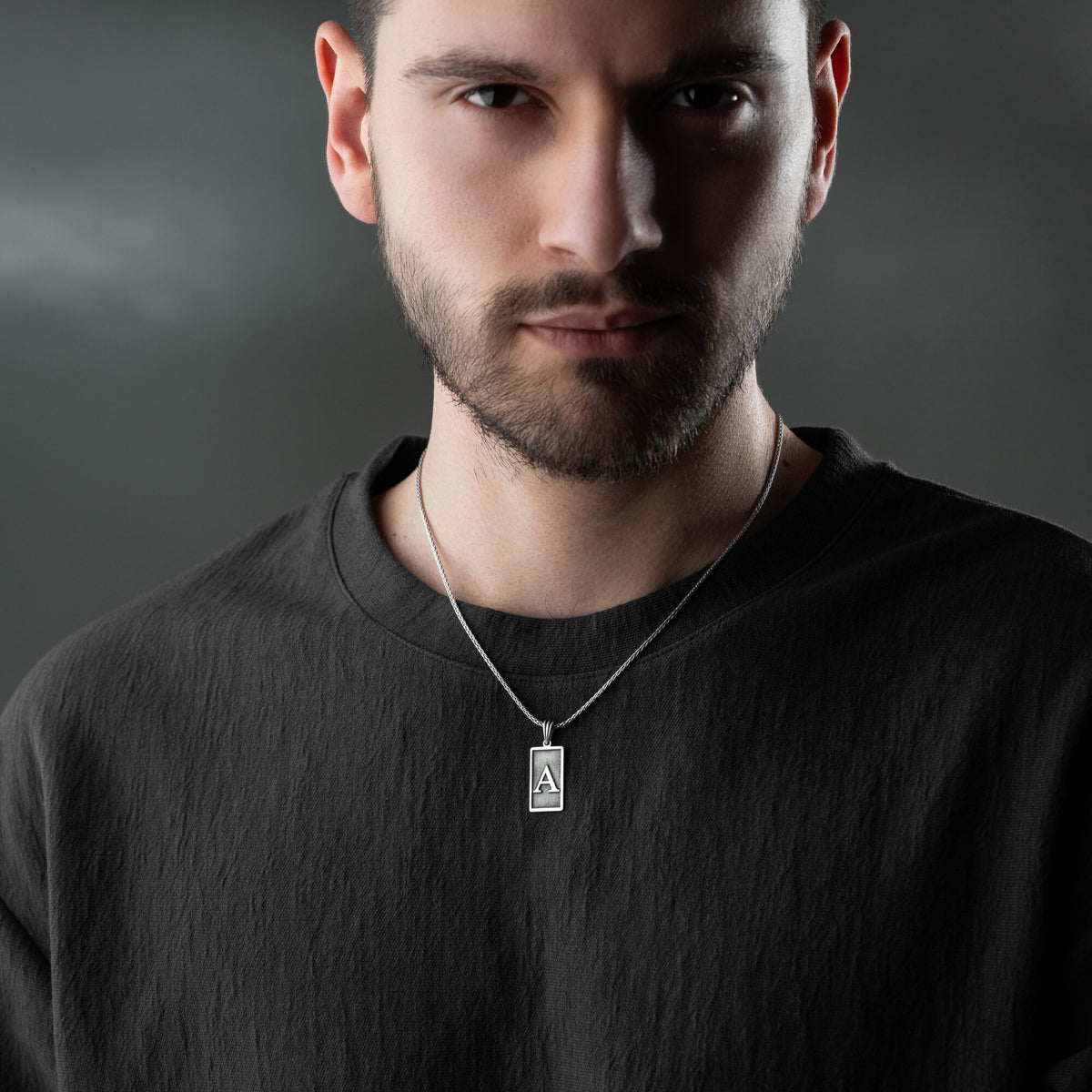 Men’s Personalised Initial Necklace