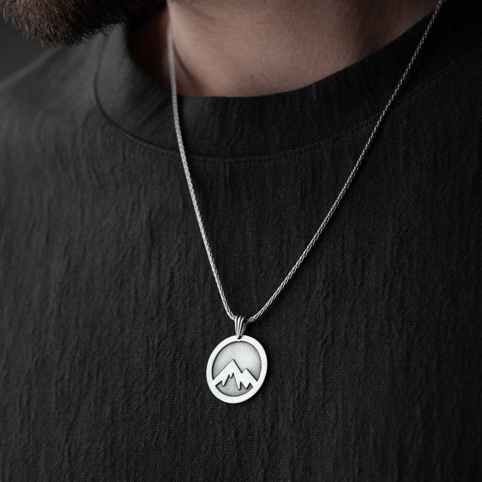 Mountain Spirit Necklace For Men