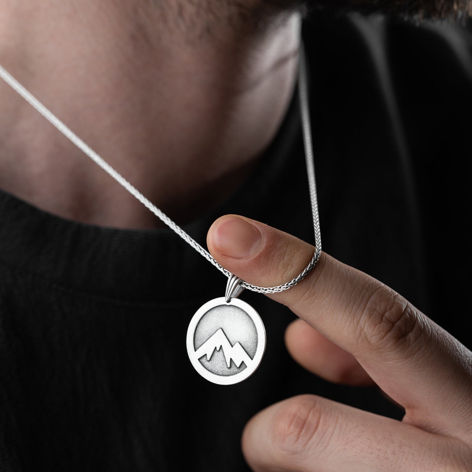 Mountain Spirit Necklace For Men