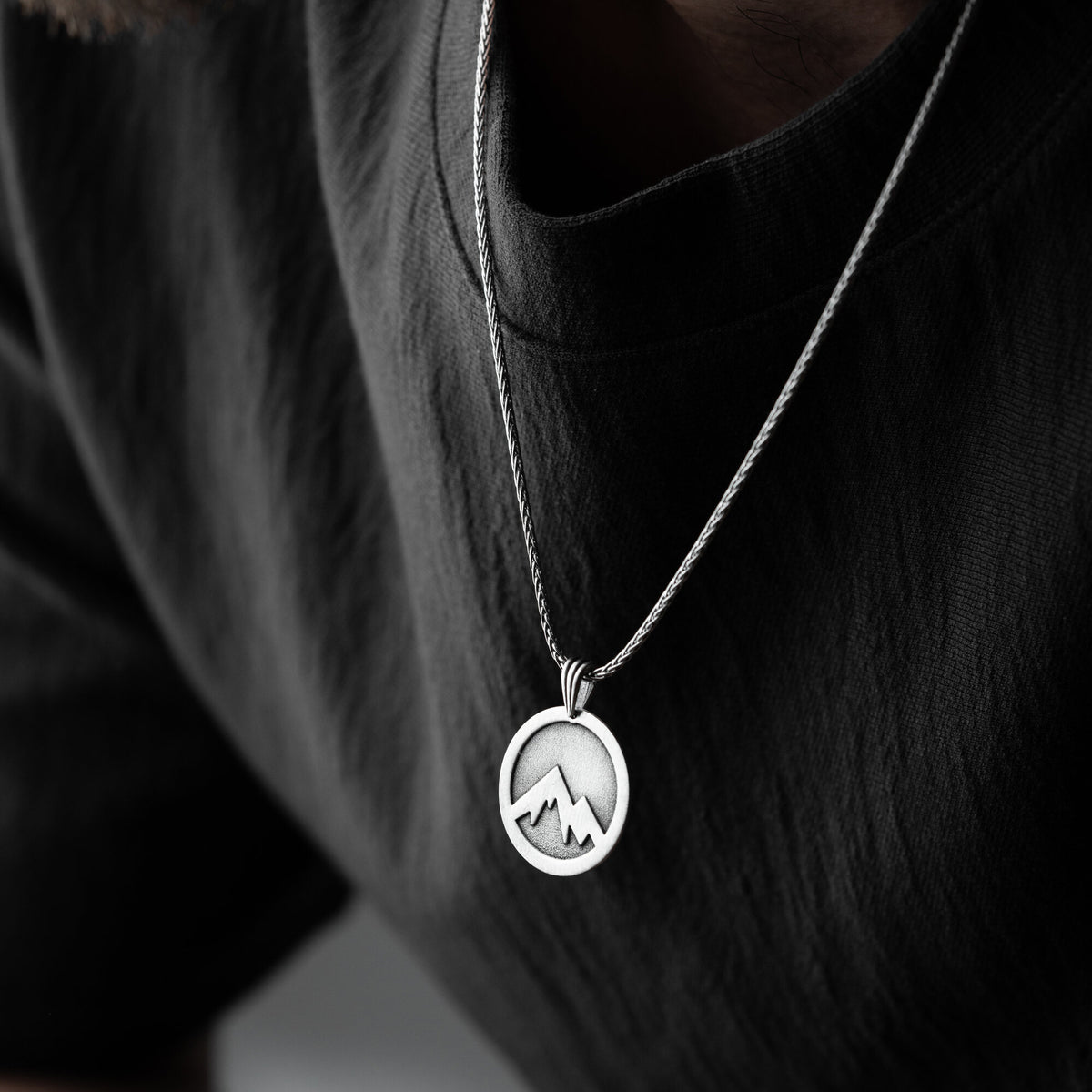 Mountain Spirit Necklace For Men