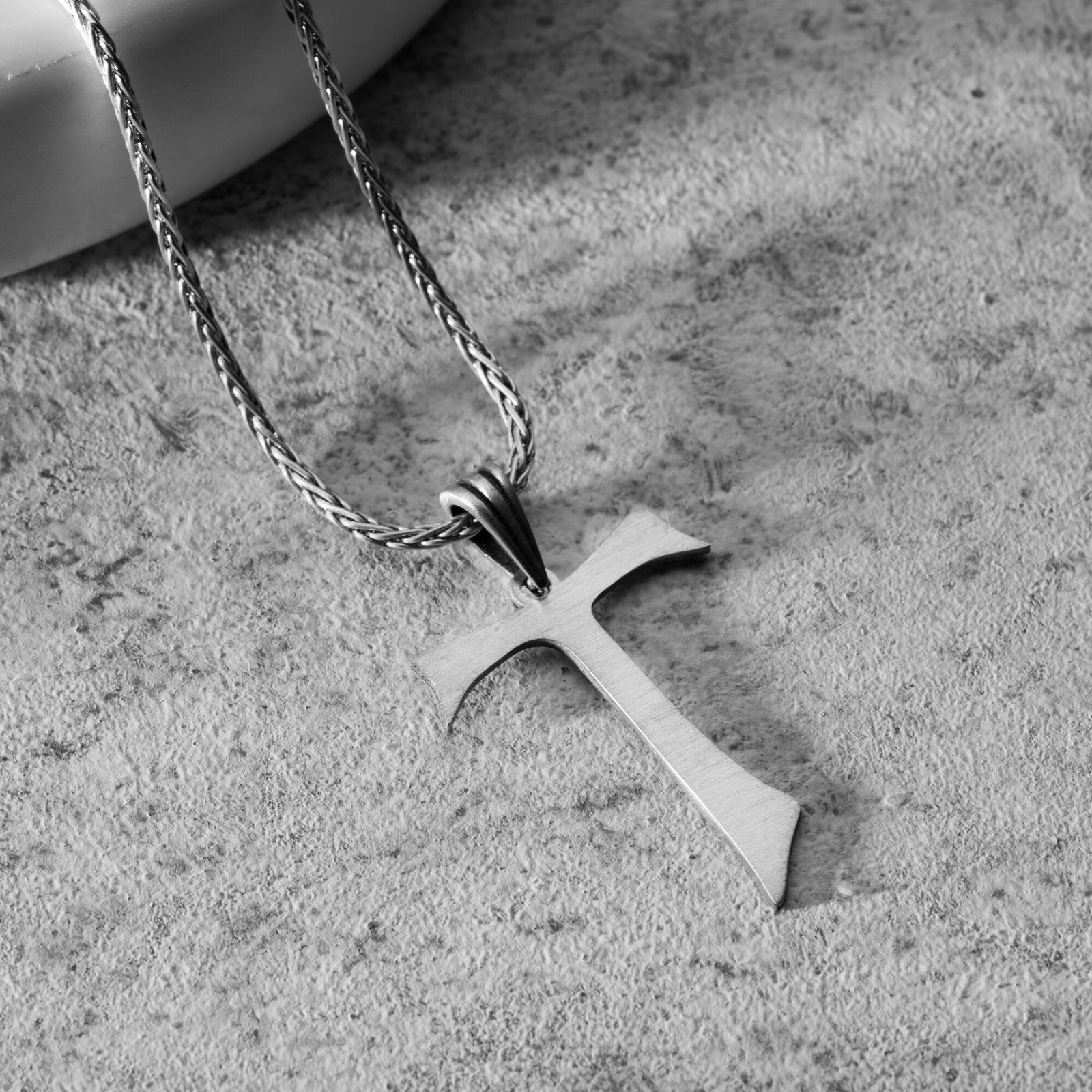 Tau Cross Necklace For Men