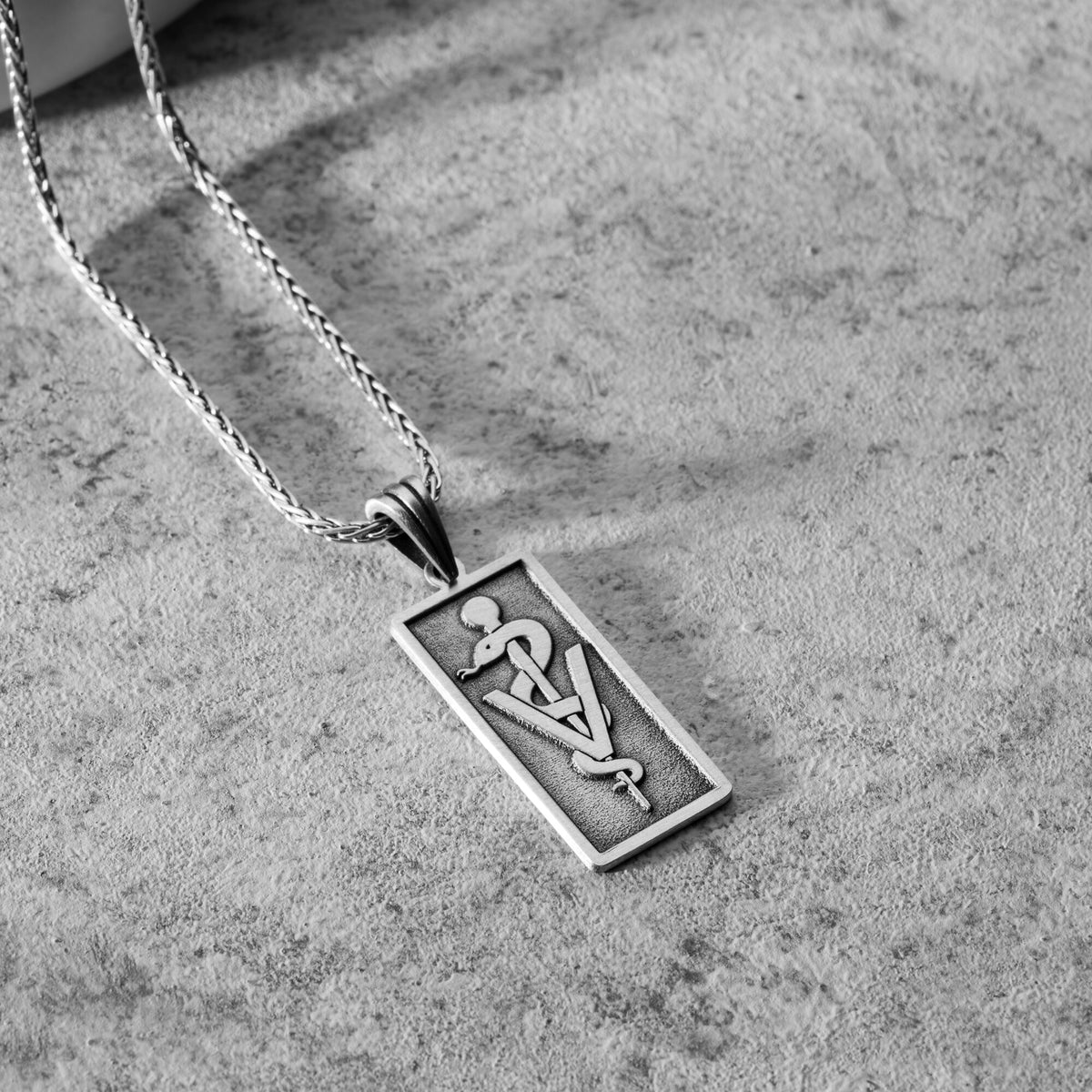Men’s Veterinary Symbol Necklace