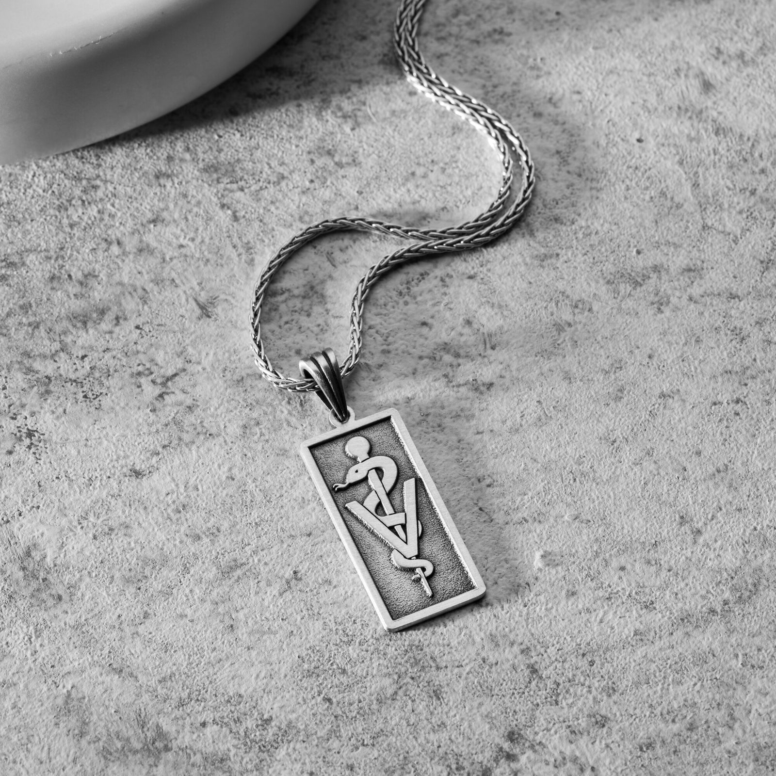 Men’s Veterinary Symbol Necklace