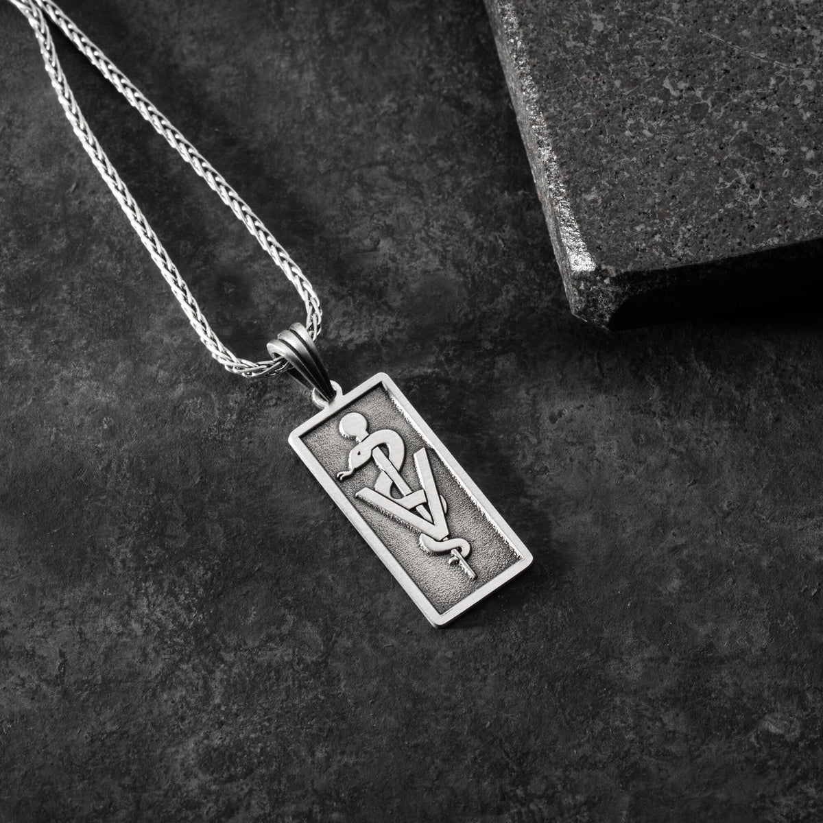 Men’s Veterinary Symbol Necklace