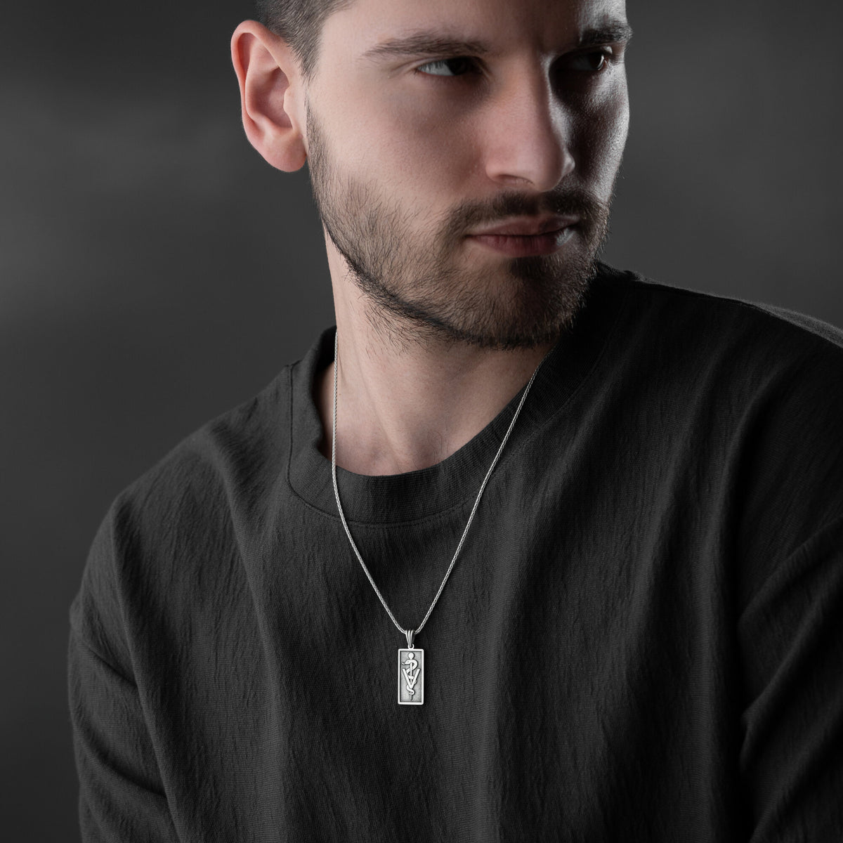 Men’s Veterinary Symbol Necklace