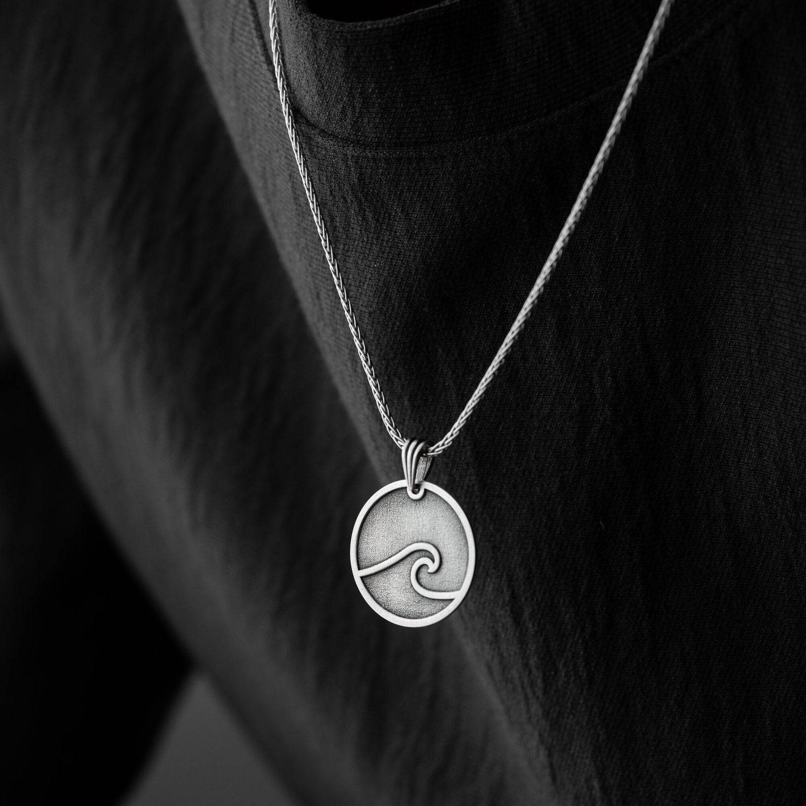 Wave Necklace For Men