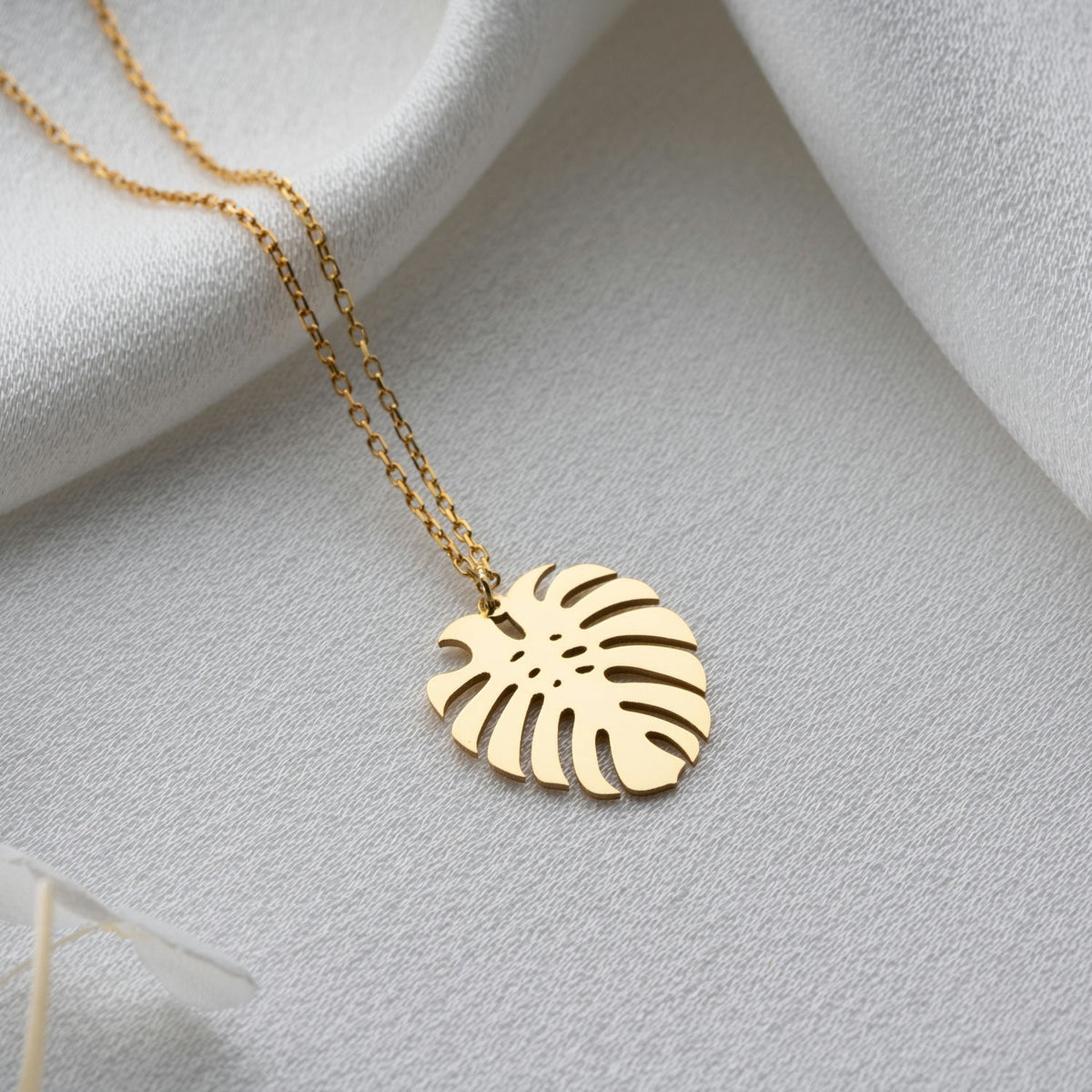 Monstera Leaf Necklace | Gift for Plant Mum