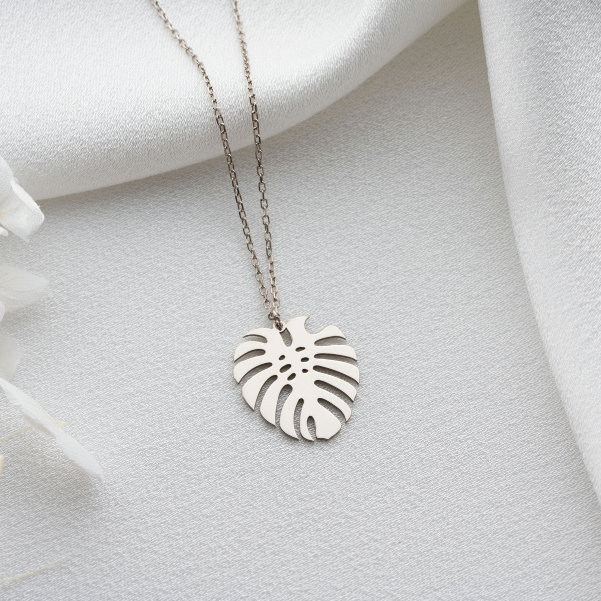 Monstera Leaf Necklace | Gift for Plant Mum