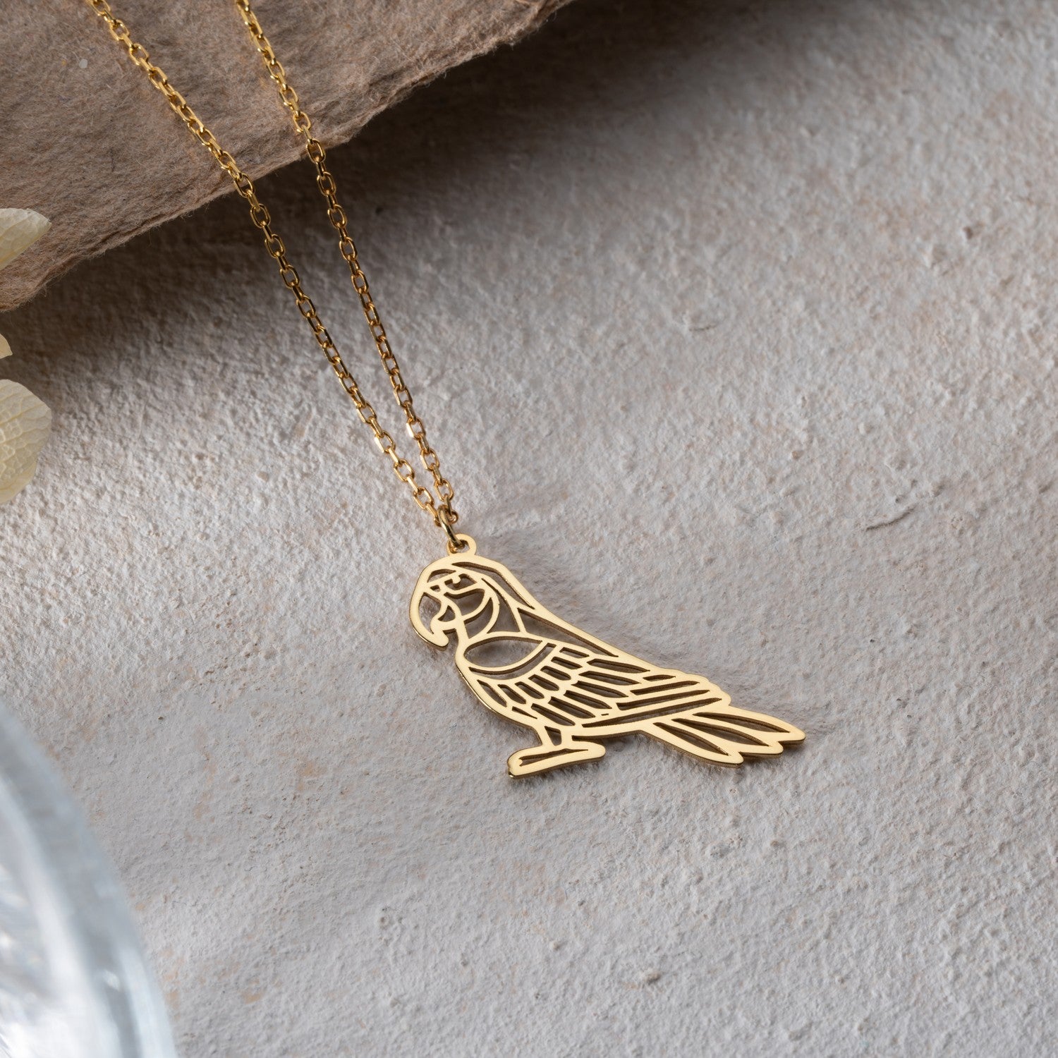 Parrot Necklace | Gift for Bird Lover