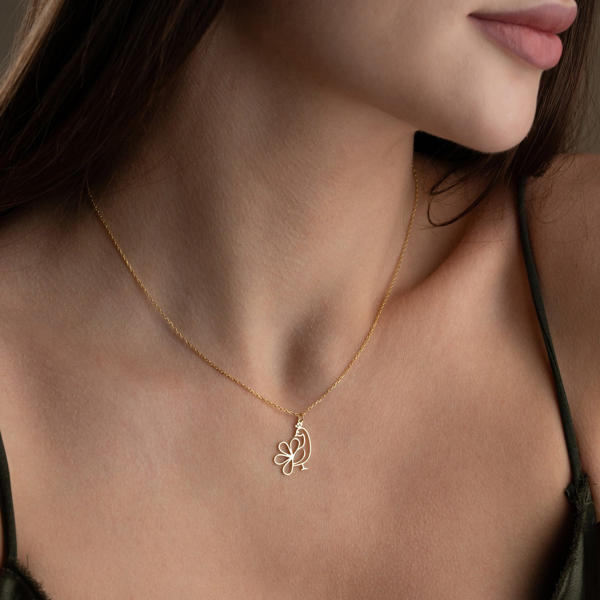 Peacock Necklace | Symbol of Beauty Gift