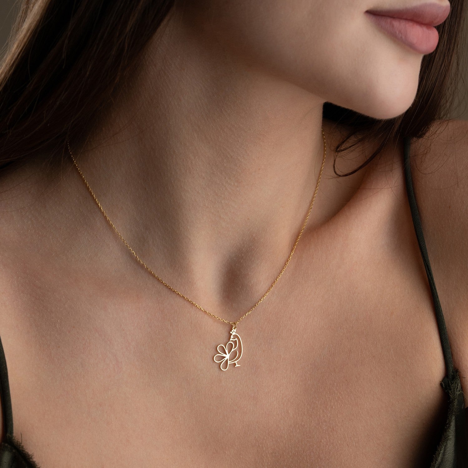 Peacock Necklace | Symbol of Beauty Gift