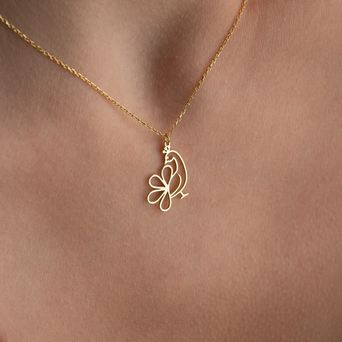 Peacock Necklace | Symbol of Beauty Gift