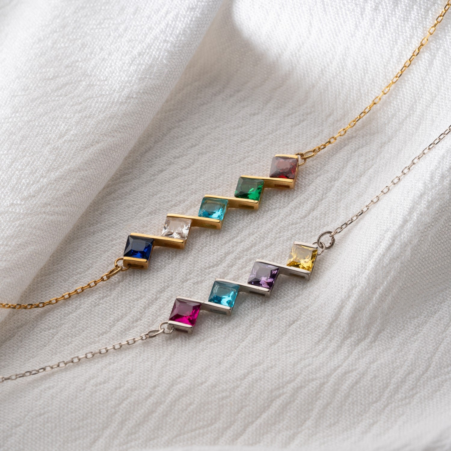 Personalised Family Birthstone Bracelet