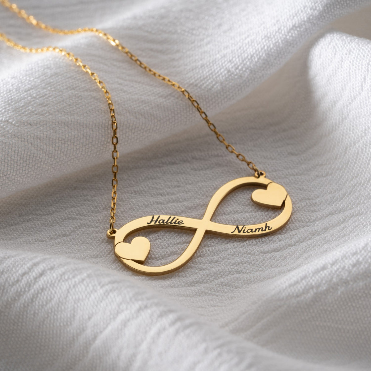 Personalised Infinity Name Necklace | Couple &amp; Best Friend Gift