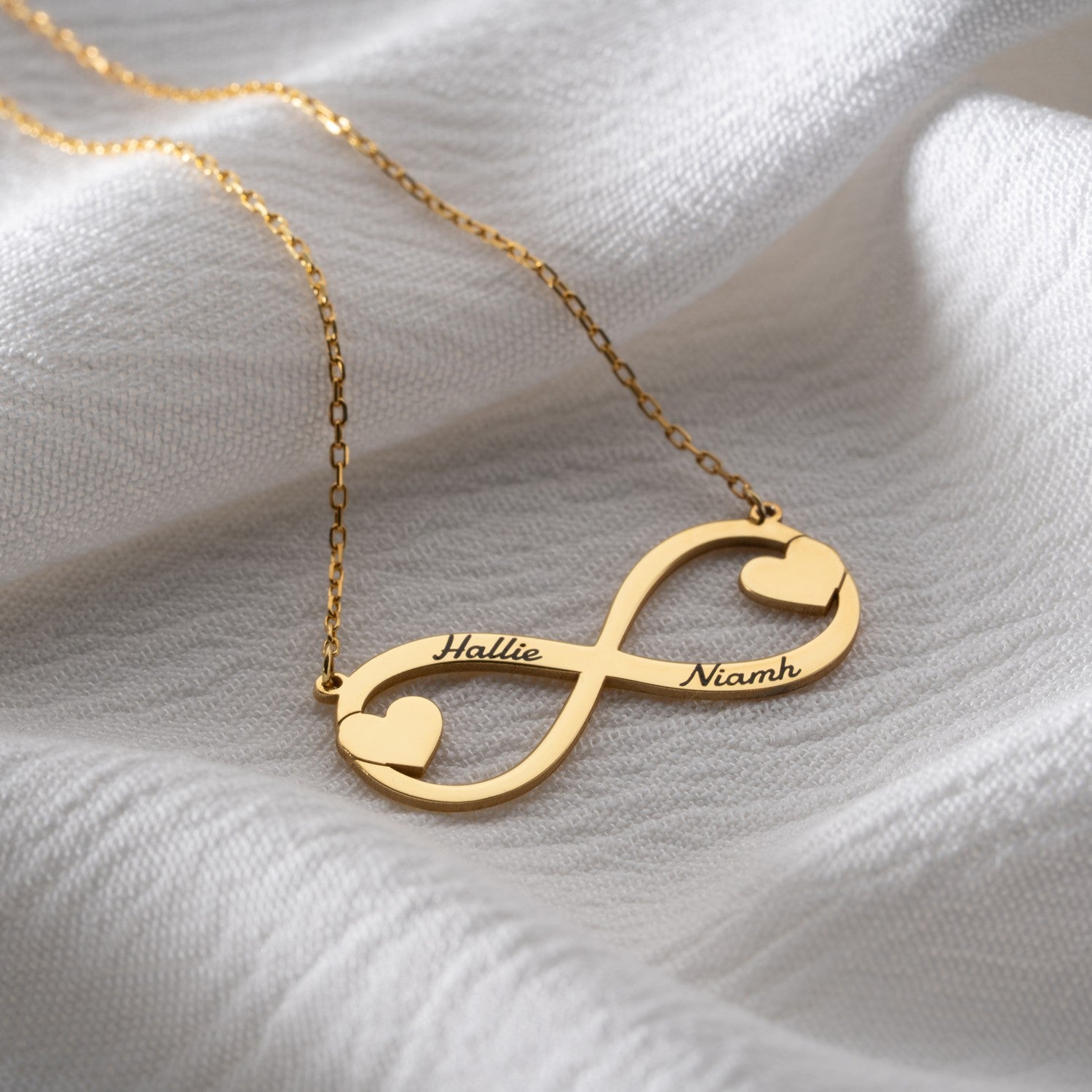 Personalised Infinity Name Necklace | Couple & Best Friend Gift