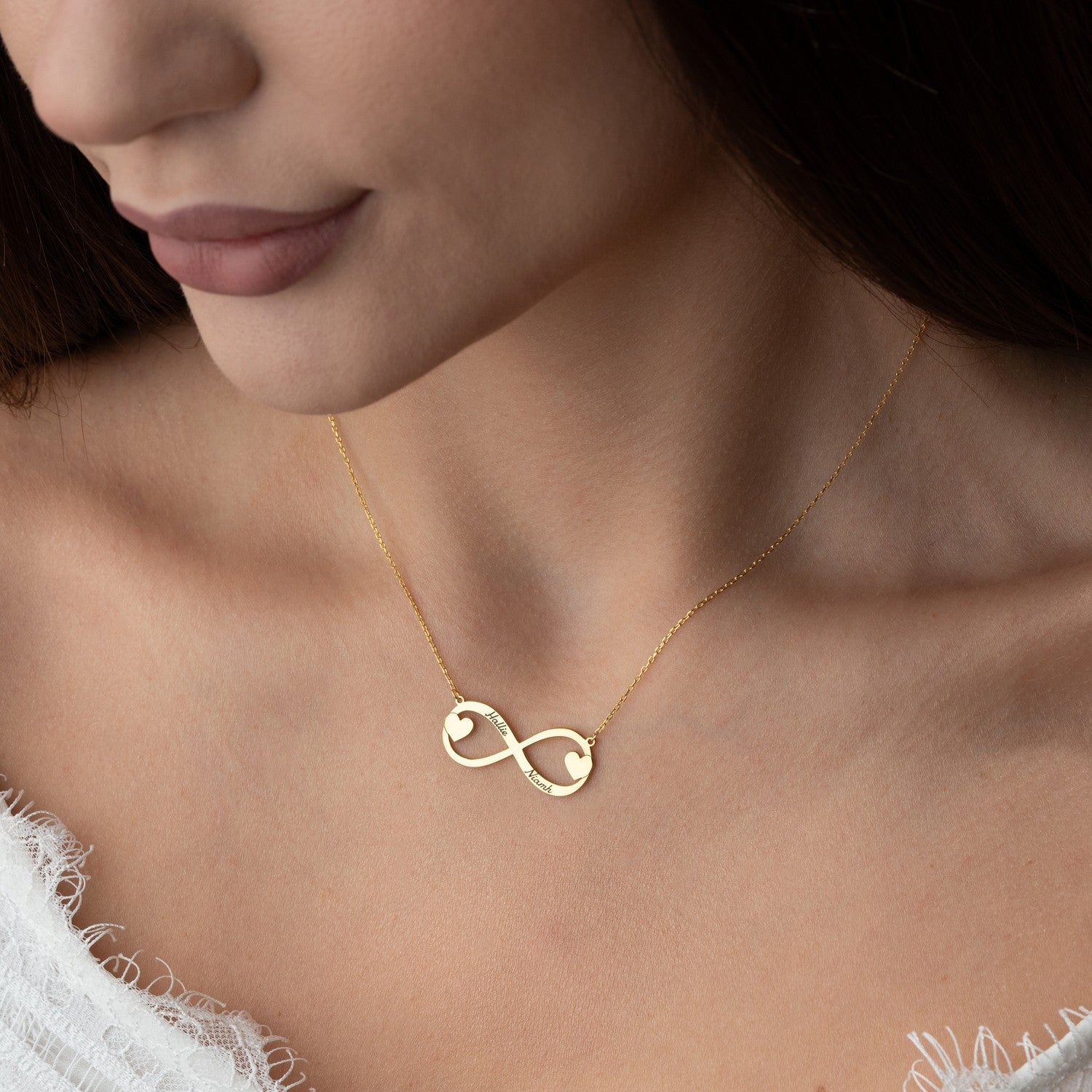Personalised Infinity Name Necklace | Couple & Best Friend Gift