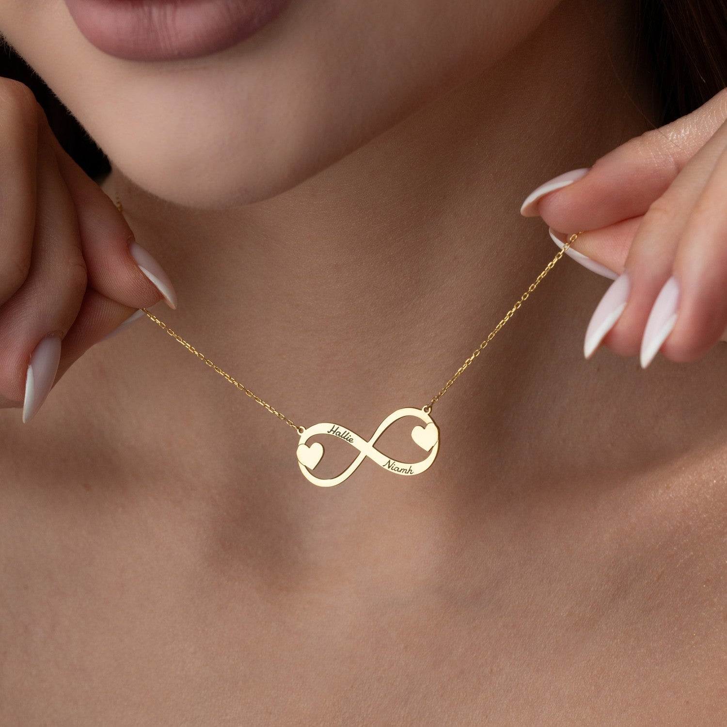 Personalised Infinity Name Necklace | Couple & Best Friend Gift