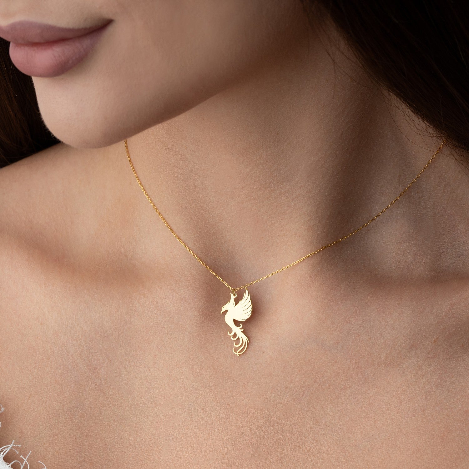 Rising Phoenix Necklace | Symbol of Rebirth & Strength