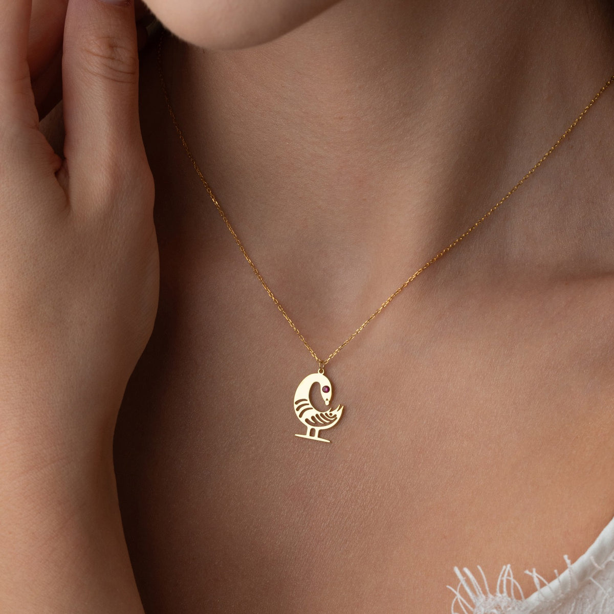 Sankofa Bird Necklace | African Heritage Gift