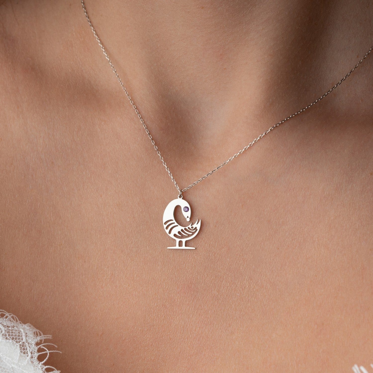 Sankofa Bird Necklace | African Heritage Gift