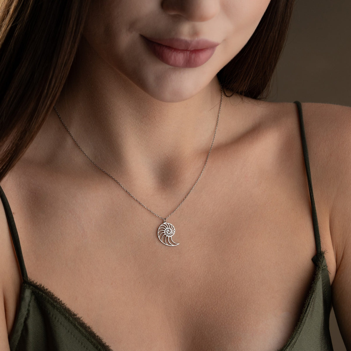 Nautilus Shell Necklace | Gift for Sea Lover