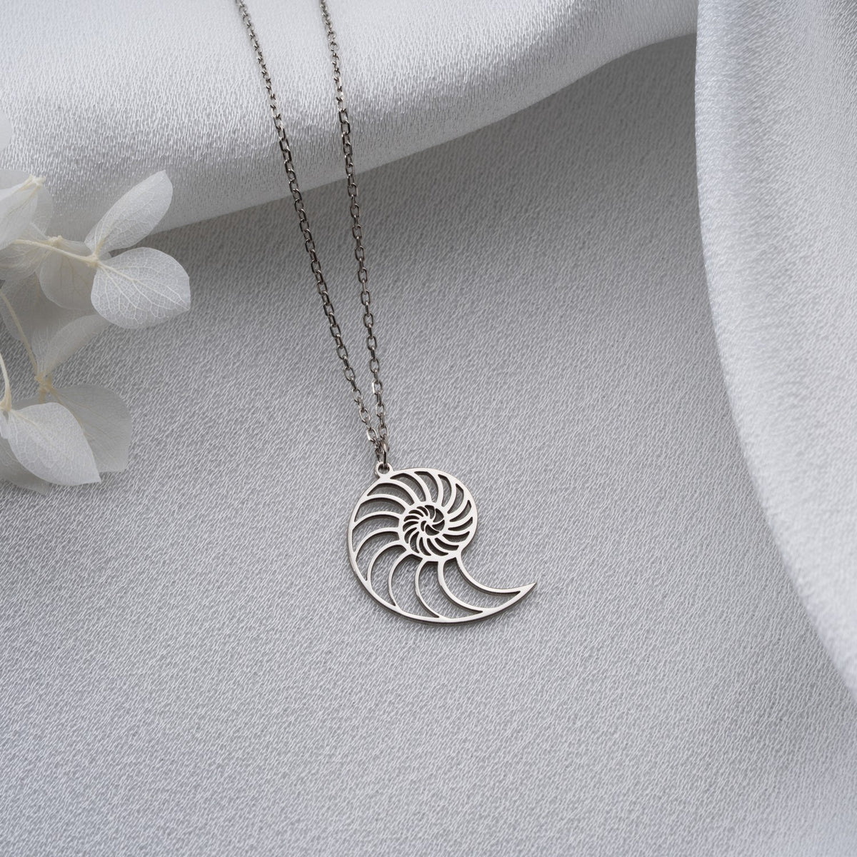 Nautilus Shell Necklace | Gift for Sea Lover