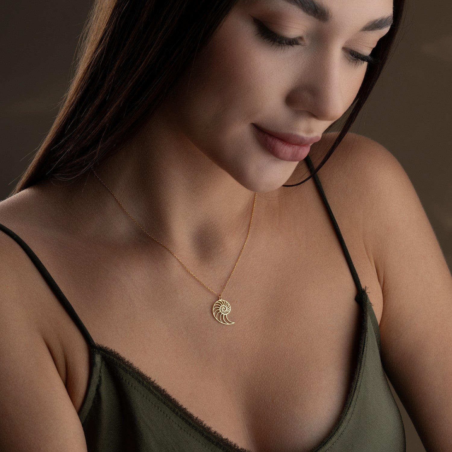 Nautilus Shell Necklace | Gift for Sea Lover