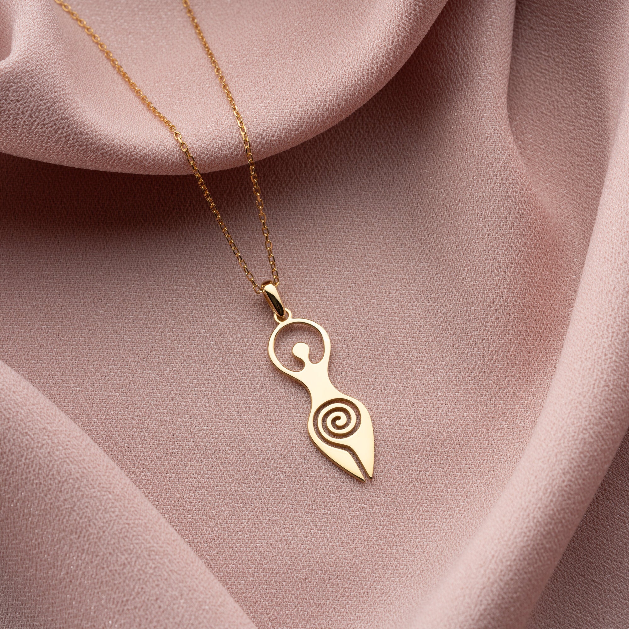 Spiral Goddess Necklace