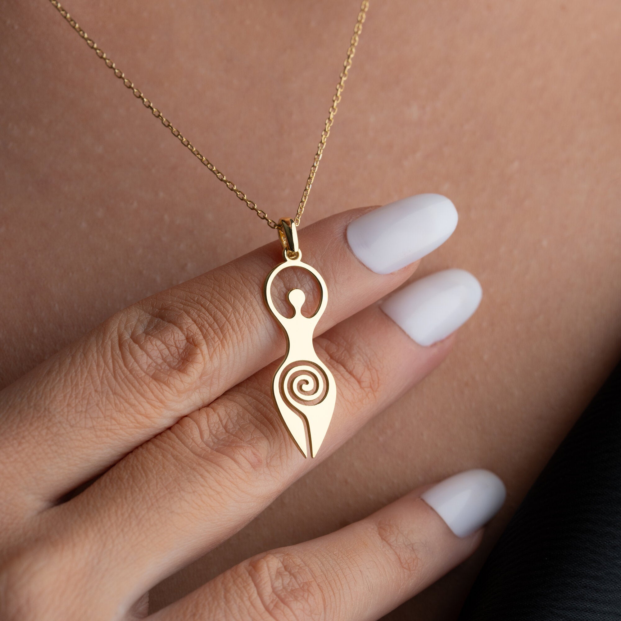 Spiral Goddess Necklace