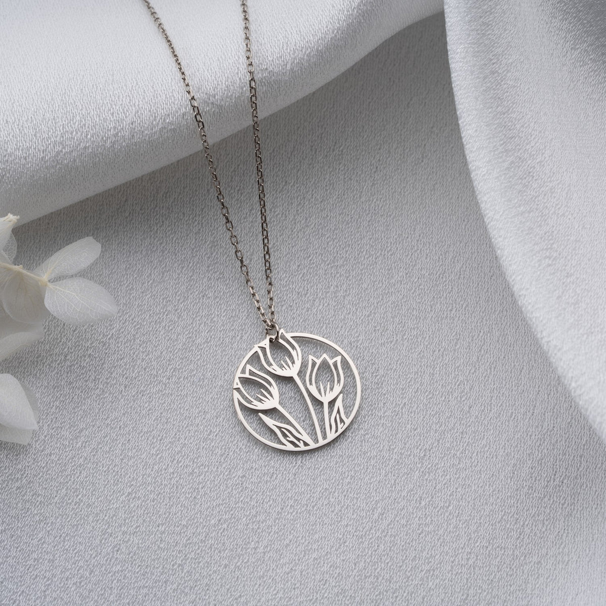 Tulip Necklace | Symbol of Perfect Love Gift