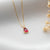Sterling Silver Birthstone Pendant Necklace
