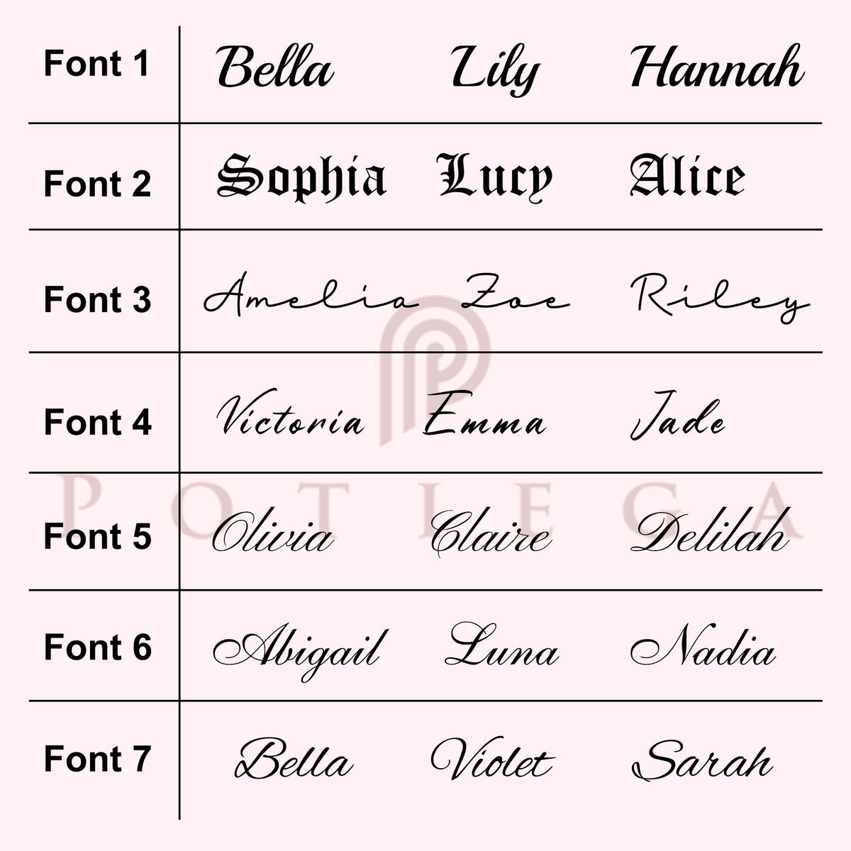 Name Bracelet With Birthstone