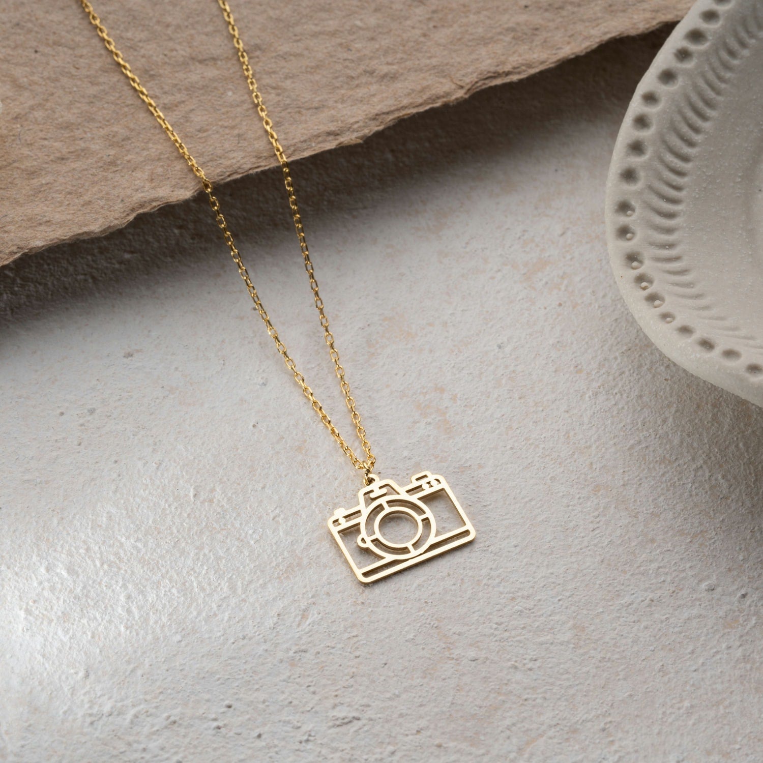 Camera Necklace | Gift for Photographer Her