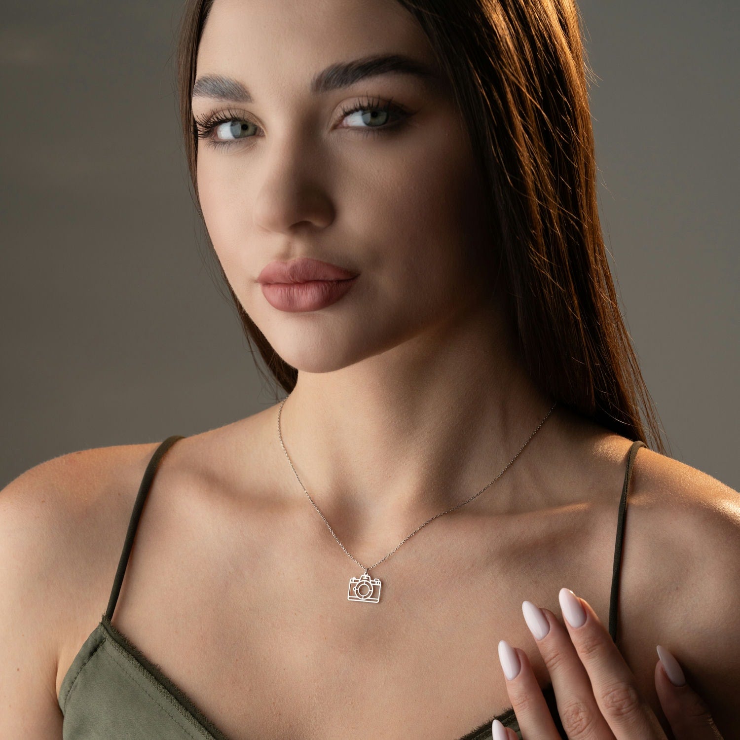 Camera Necklace | Gift for Photographer Her