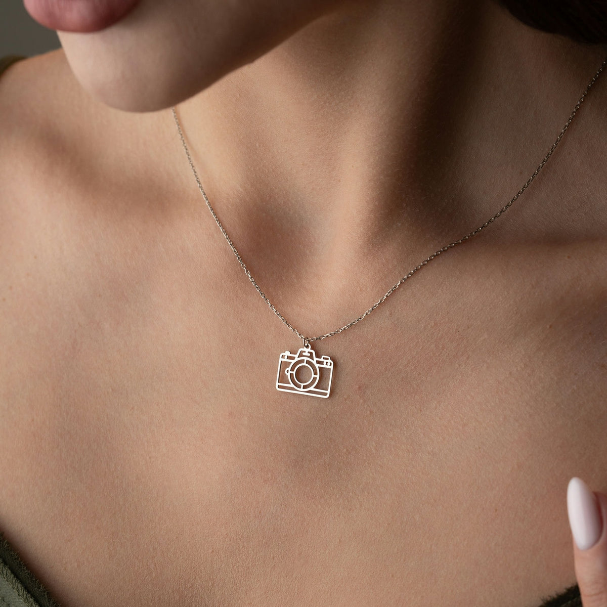 Camera Necklace | Gift for Photographer Her