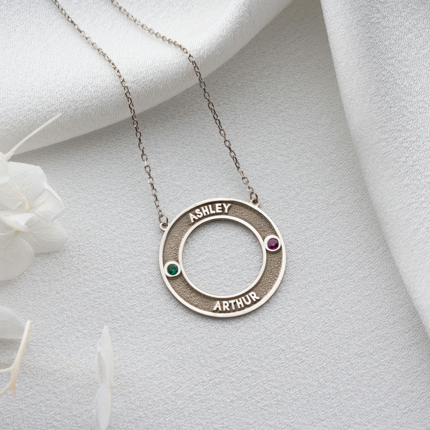 Custom Circle of Love Necklace | Mother's Day Gift