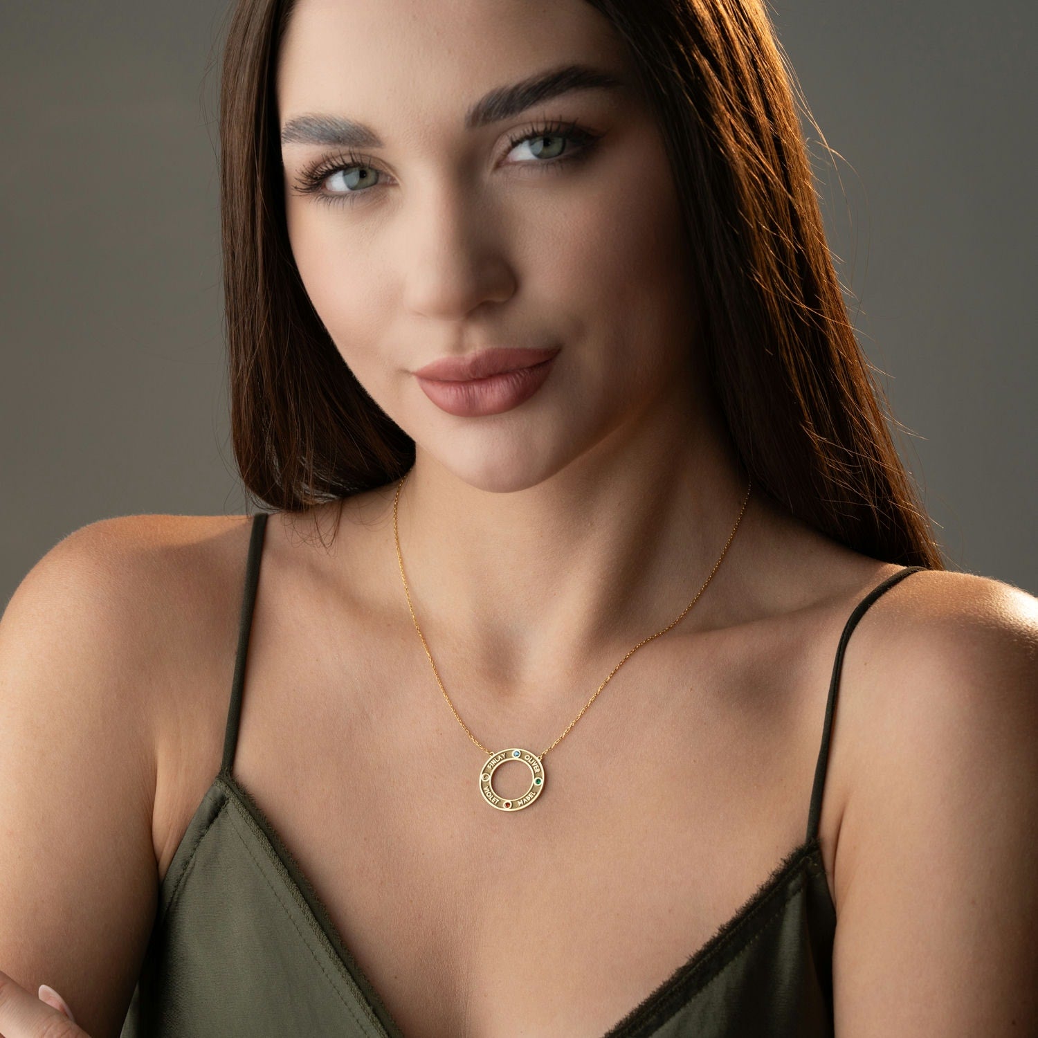 Custom Circle of Love Necklace | Mother's Day Gift