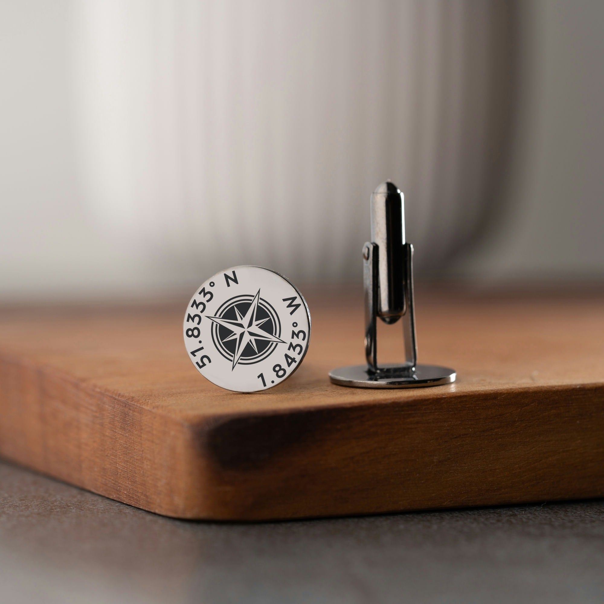 Sterling Silver Coordinates Cufflinks