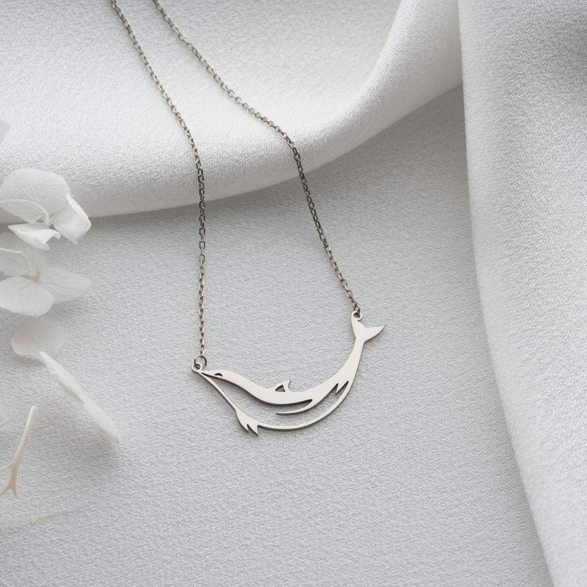 Sterling Silver Dolphin Necklace