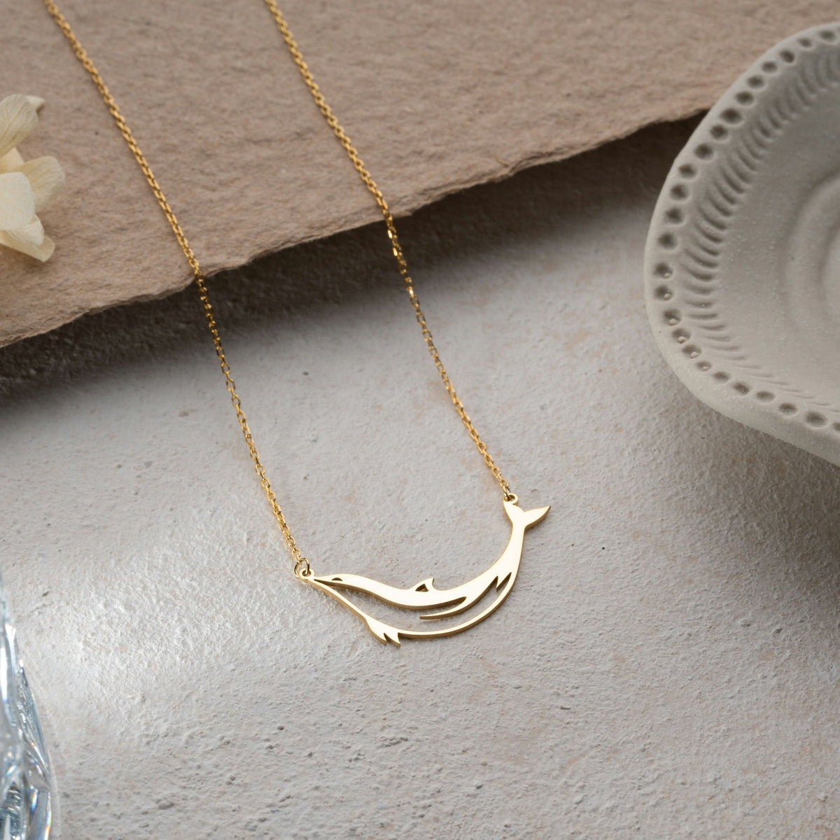 Sterling Silver Dolphin Necklace