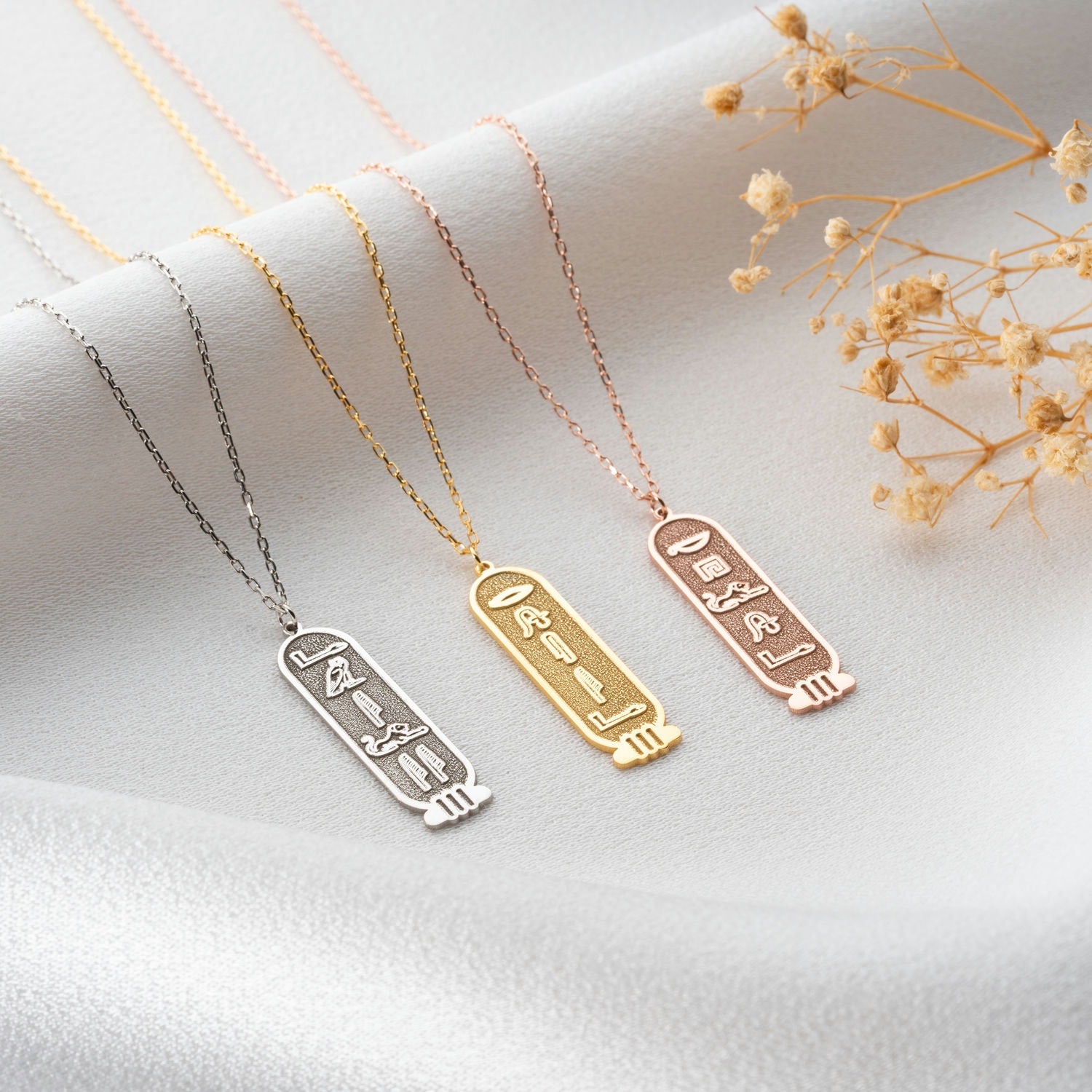 Personalised Egypt Cartouche Necklace