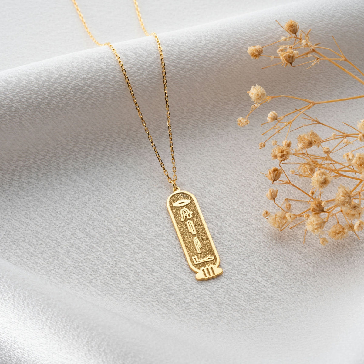 Personalised Egypt Cartouche Necklace